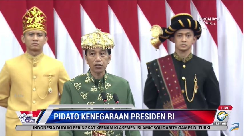 Ini Daftar Baju Adat Jokowi saat Sidang Tahunan MPR dari Tahun ke Tahun