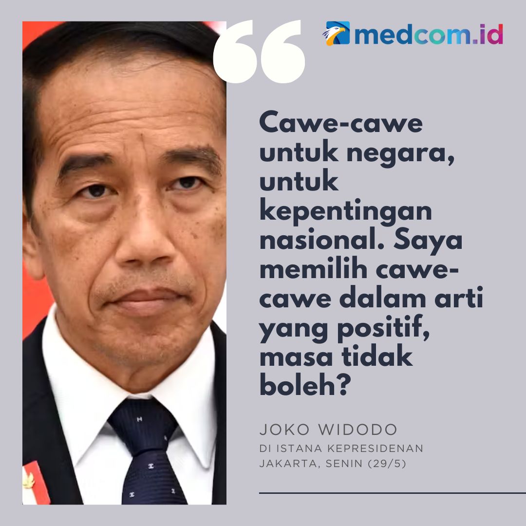Dulu <i>Wegah</i>, Kini Jokowi Blakblakan Akui Cawe-Cawe Pemilu 2024