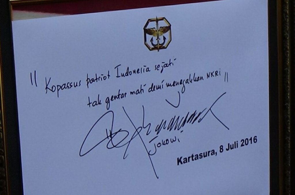 Jokowi Beri Catatan Khusus untuk Kopassus