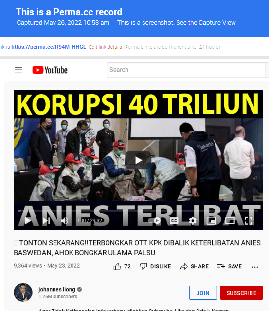 [Cek Fakta] Anies Baswedan Terlibat Korupsi Rp40 Triliun? Ini Faktanya