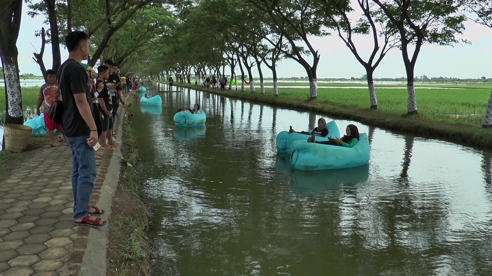 Menikmati Wisata Alam Tiban di Desa Krayapan Brangsong