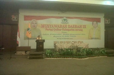 Golkar Bakal Deklarasikan WH-Andika untuk Pilgub Banten