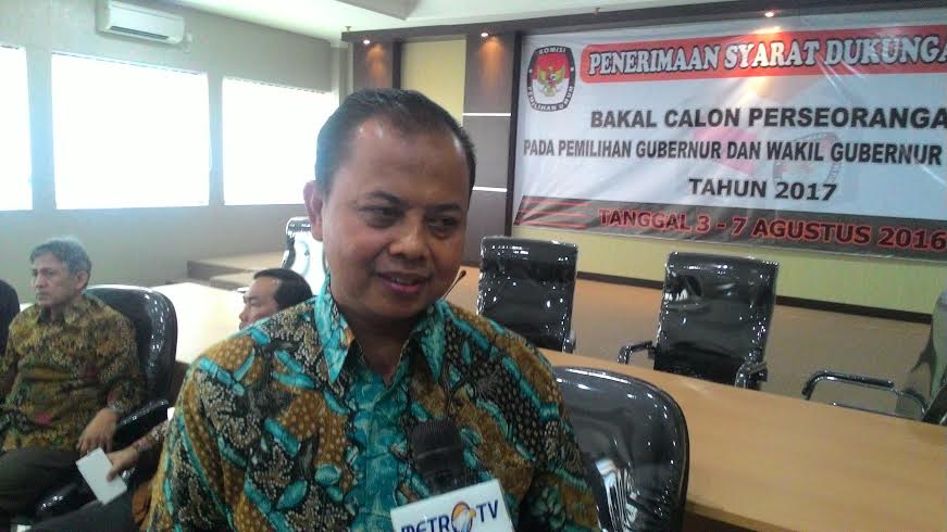 KPU DKI Sebut Akhir Pekan 2 Calon Daftar Jalur Perseorangan