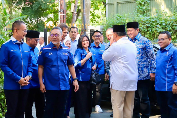 Zulhas Temui Prabowo di Kertanegara, Ini yang Dibahas