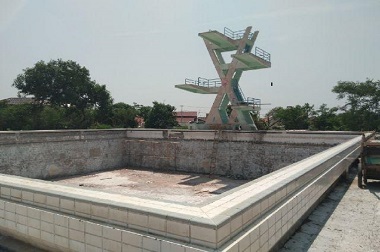 Kolam Renang untuk Venue PON 2016 Kering dan Kumuh