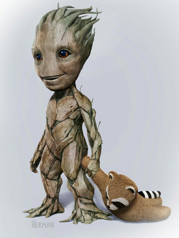 Begini Konsep Visual Bayi Groot Guardians of the Galaxy Vol. 2