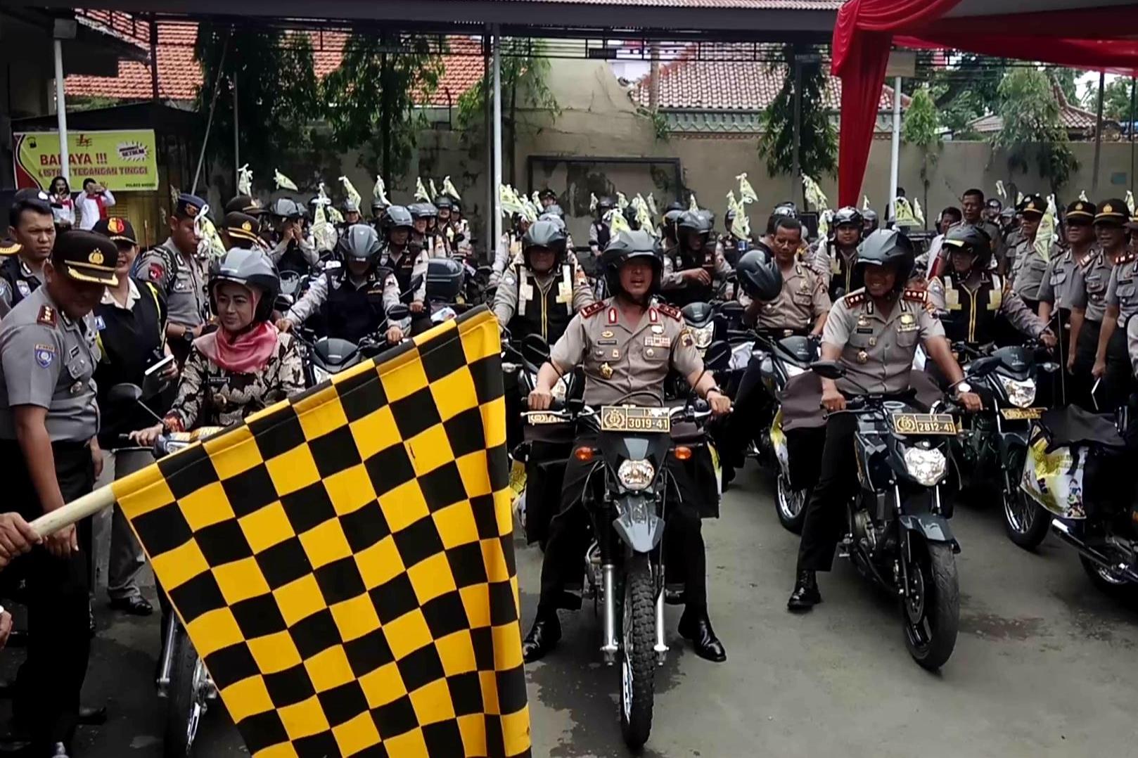 103 Perpustakaan Motor Keliling Polres Brebes Diganjar Rekor MURI
