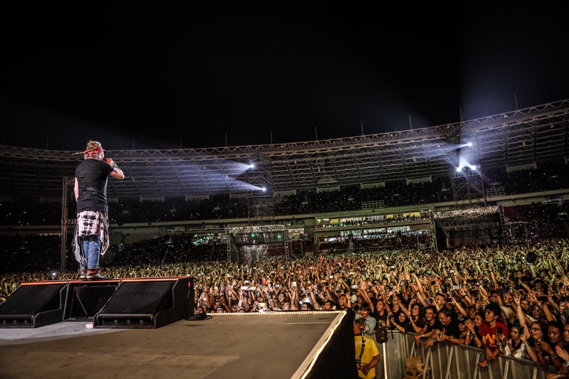 Reuni Guns N' Roses yang Tak Terlupakan di Jakarta