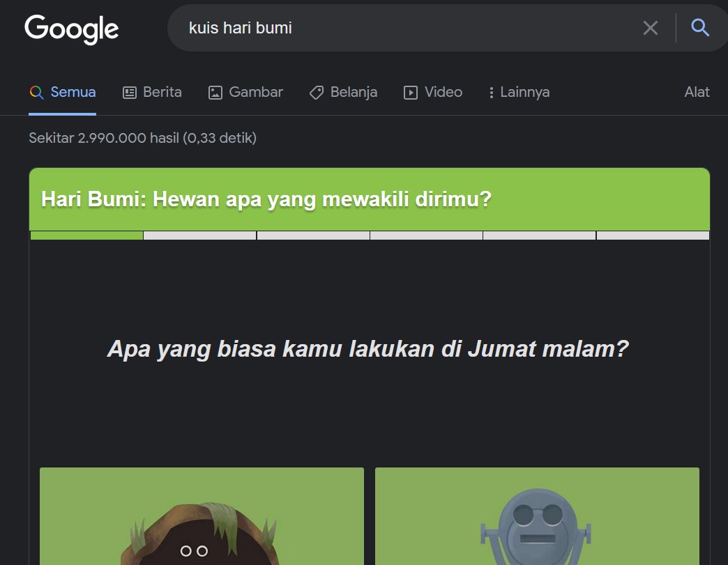 Kuis Hari Bumi