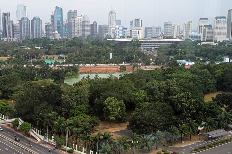 RTH Muara Karang Dijadikan Pusat Kuliner Karena Tak Terawat
