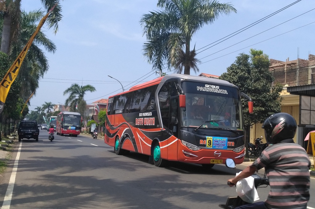 Rekayasa Lalu Lintas ke Pantai Kartini Diberlakukan
