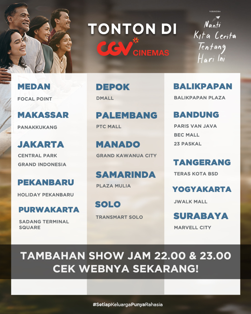 Film NKCTHI Tambah Layar