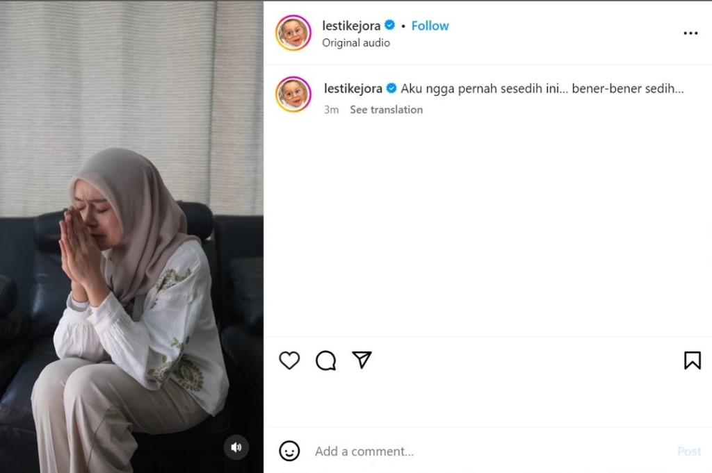 Rintih Tangis Lesti! Shopee Live Jadi Alasan di Balik Air Mata Kebahagiaan Lesti Menyambut Sesi Perdananya