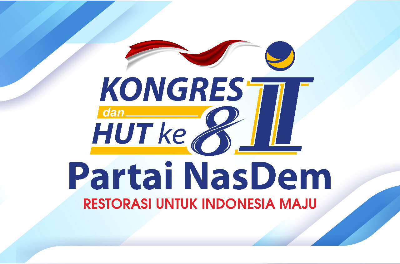 Kongres NasDem Usung Tema Restorasi untuk Indonesia Maju