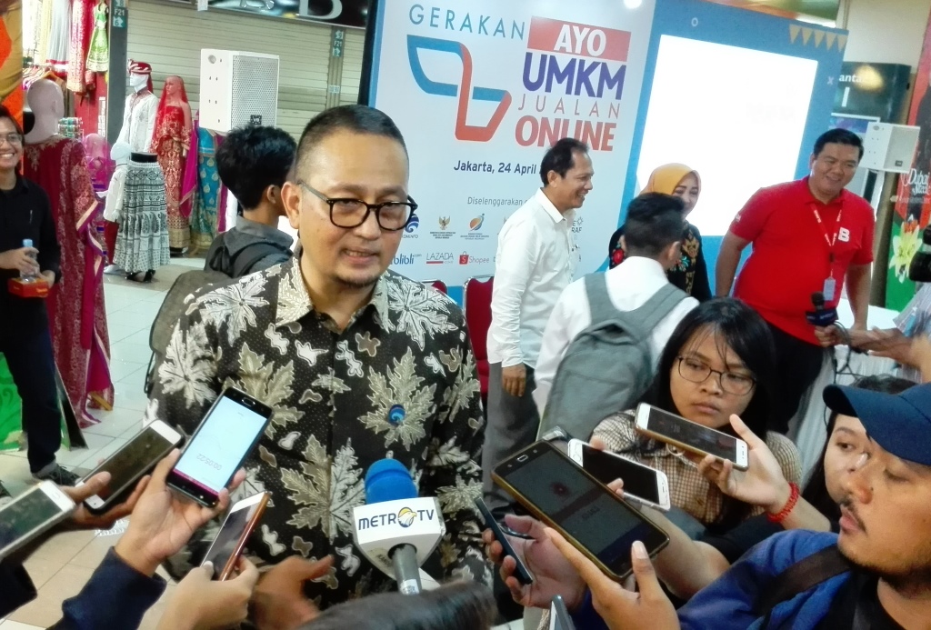 Kominfo Gandeng 6 Marketplace Dorong UMKM Jualan Online