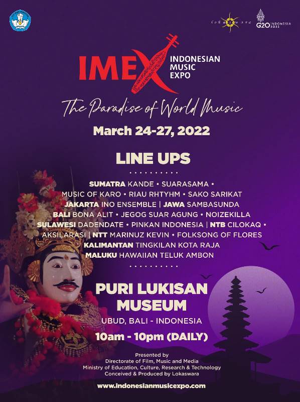 IMEX 2022 Siap Digelar, Ini Daftar Grup yang Tampil