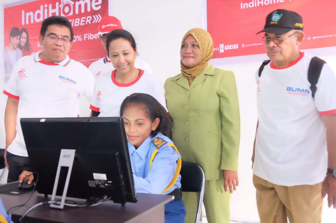 BTS Telkomsel Resmi Beroperasi di Pulau Liran