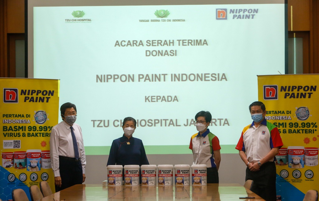 Kurangi Risiko Terpapar Covid-19, Ruang Perawatan Dicat dengan Anti-Virus Nippon VirusGuard