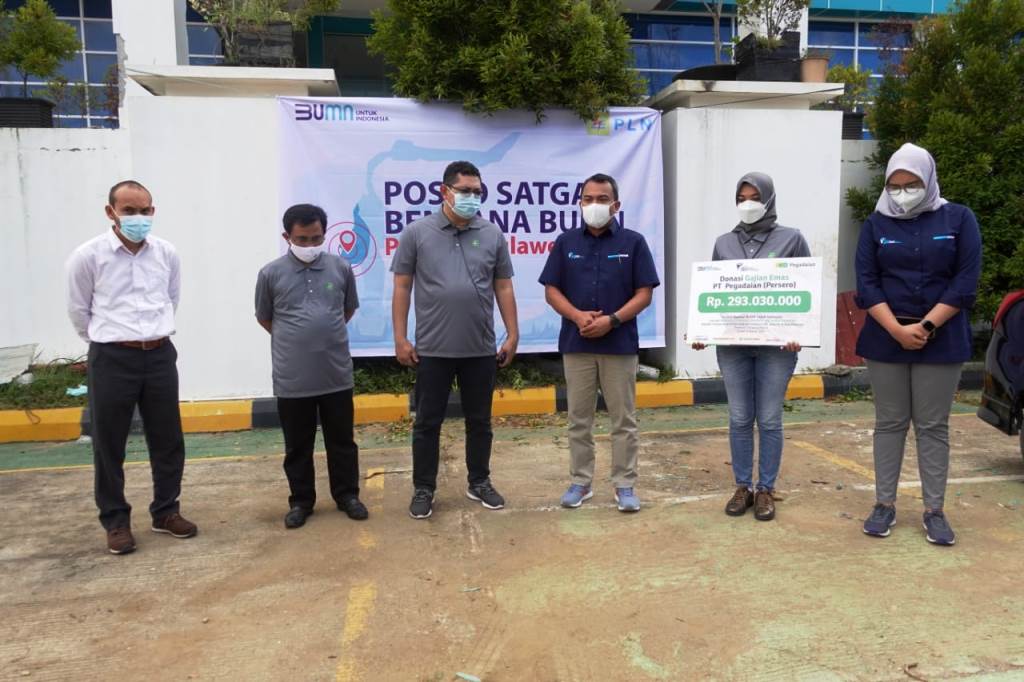 Pegadaian Salurkan Donasi GAJIANEMAS untuk Korban Gempa Bumi Mamuju-Majene