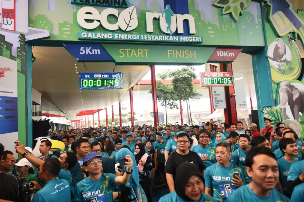 Pertamina Eco Run 2018, Dorong Pelestarian Lingkungan dan Gaya Hidup Sehat