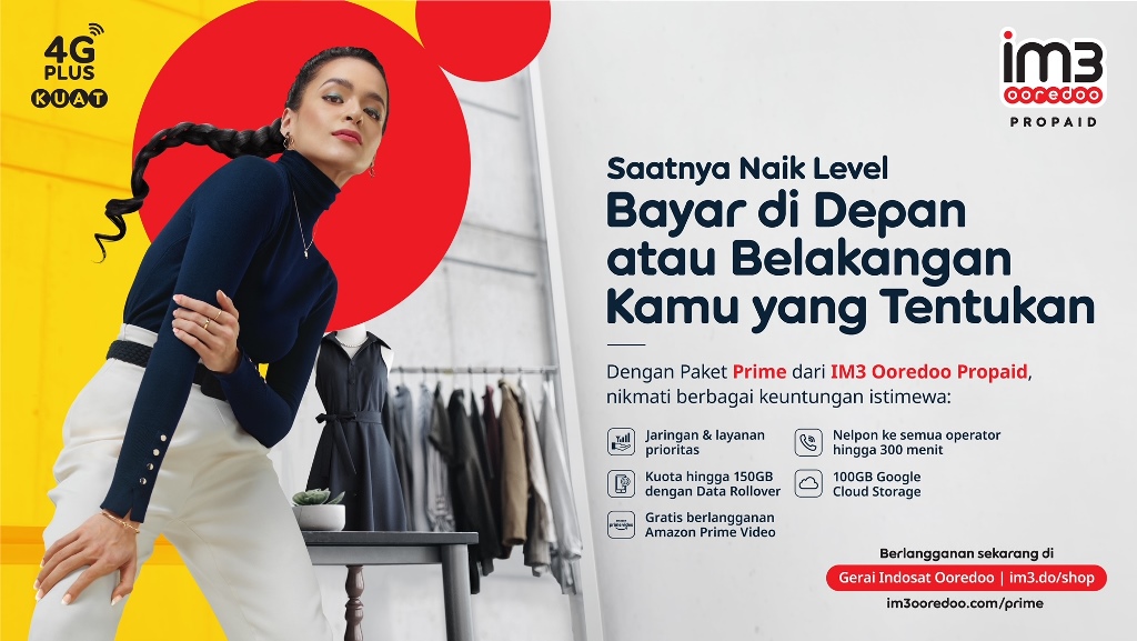 Prime, Paket Baru dari IM3 Ooredoo Propaid Bikin WFH Makin Asyik