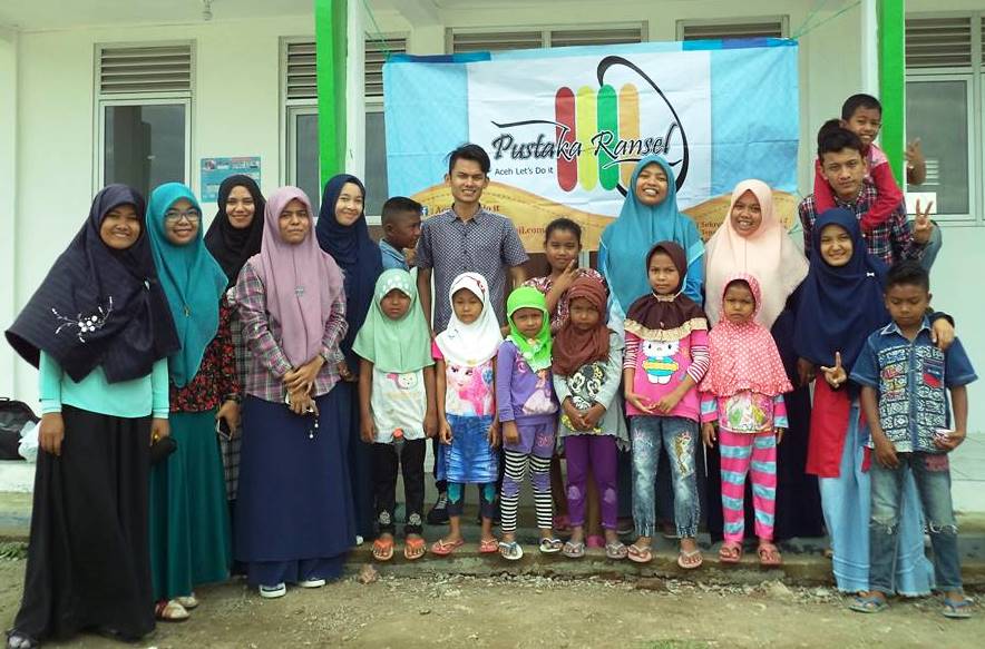 Berbagi Pengalaman Membaca Buku bersama Pustaka Ransel Aceh