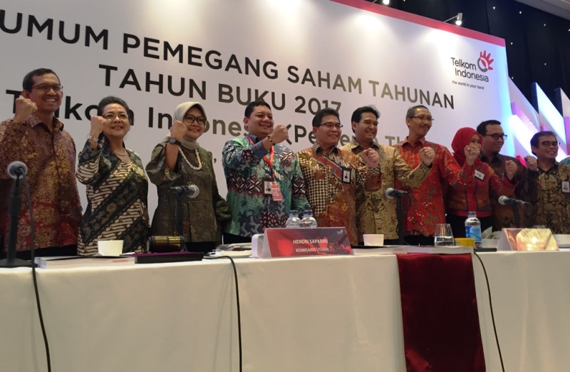 Telkom Bagikan Dividen Rp16,6 Triliun