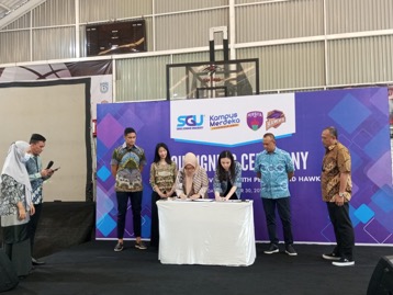 Dukung Masa Tua Atlet Gemilang, SGU Beri Beasiswa S1 ke Pemain Basket Klub Hawks dan Persita Tangerang