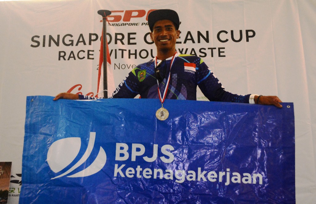 Atlet SUP Id-BP Jamsostek Raih Medali Perak Pada SOC 2019