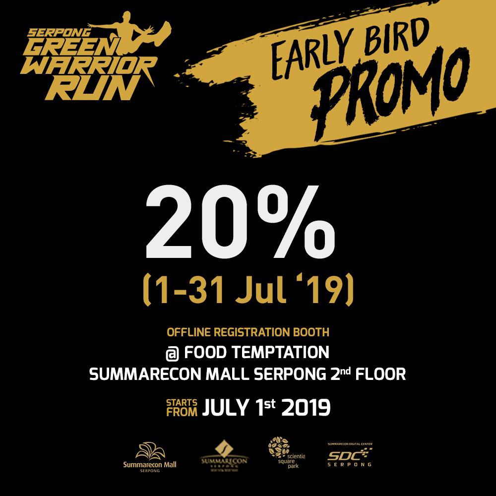 Summarecon Kembali Gelar Kompetisi Lari Serpong Green Warrior Run