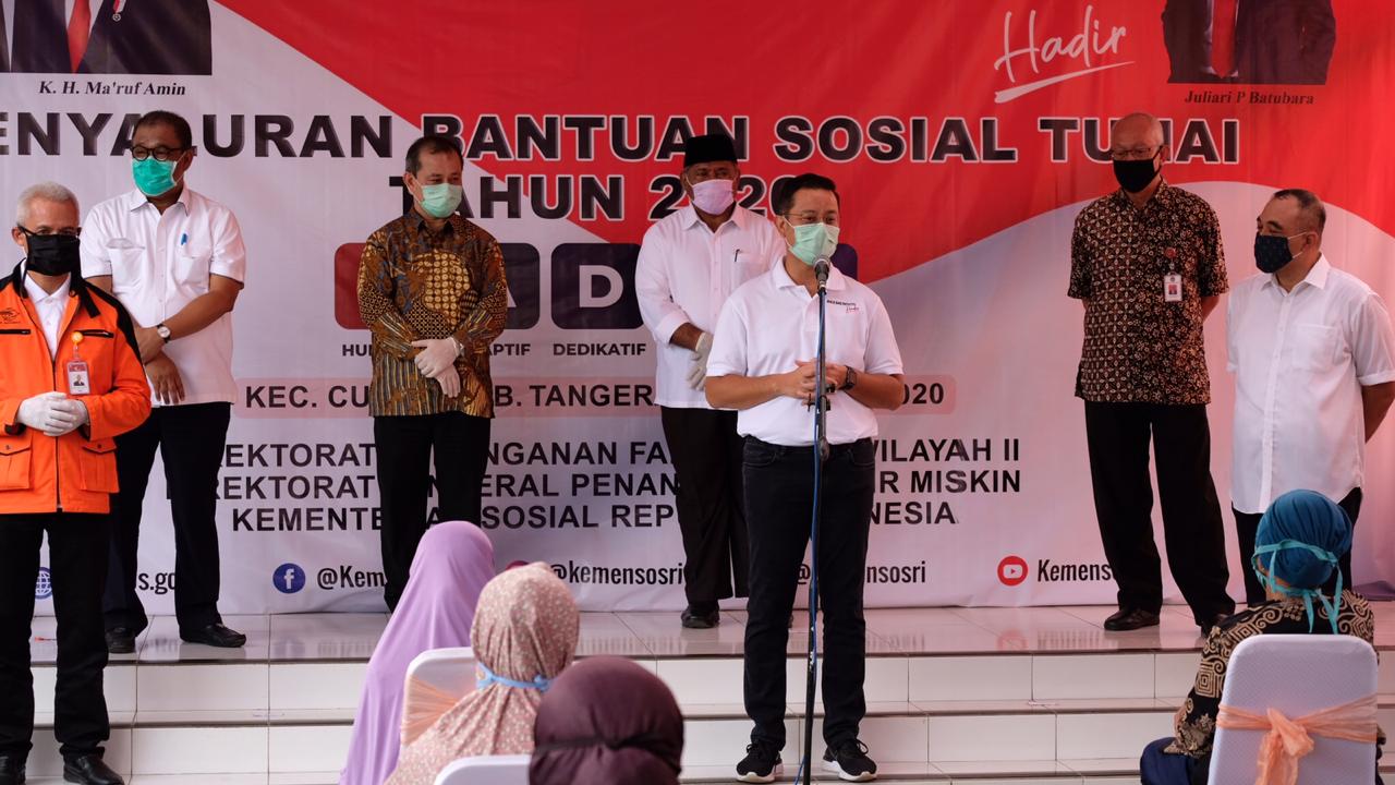 102.727 Warga Kabupaten Tangerang Terima Bantuan Sosial Tunai