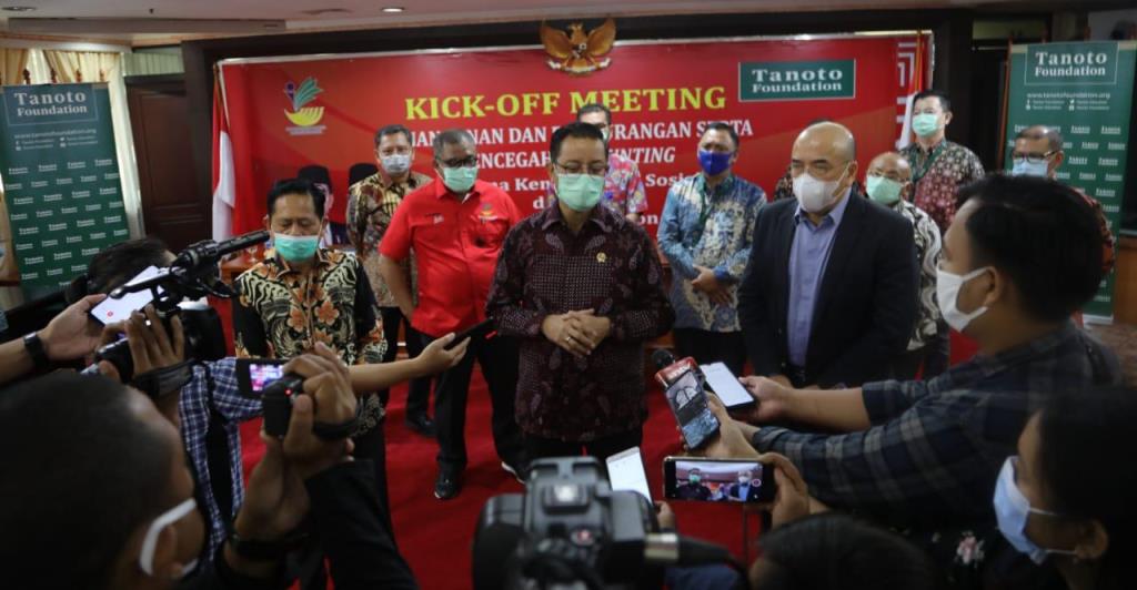 Kemensos Gandeng Tanoto Foundation Cegah Stunting