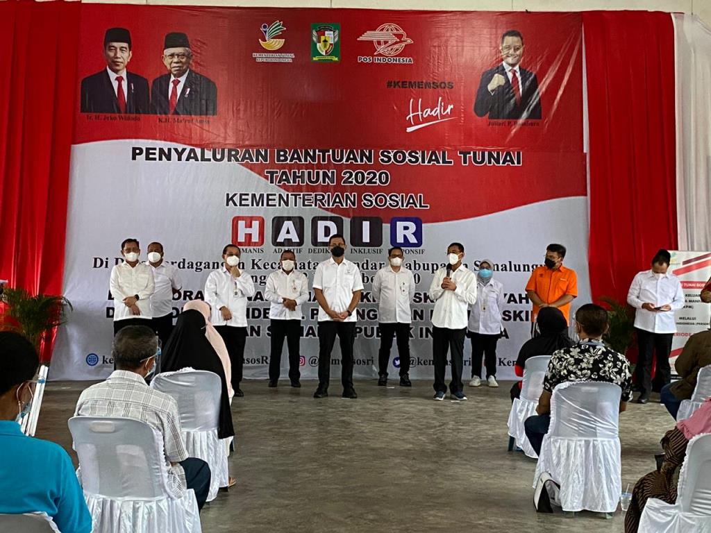 Puluhan Ribu KPM di Simalungun Terima Bansos Tunai Kemensos