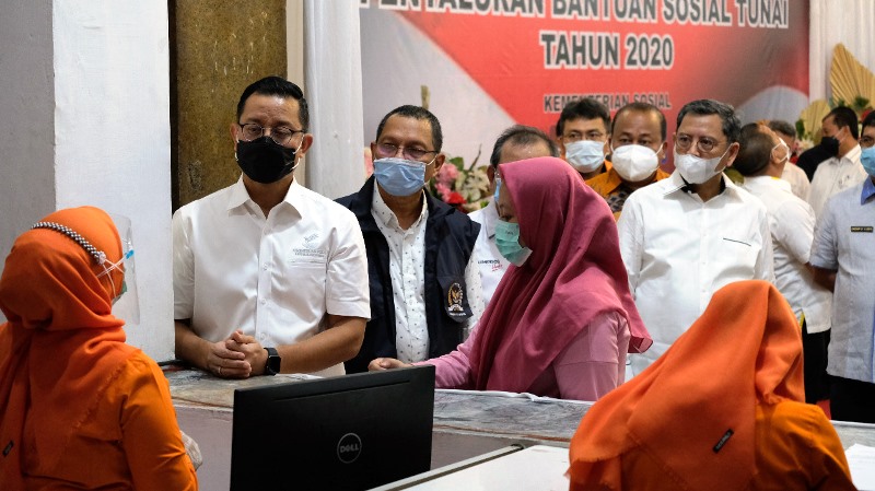 88 Persen Bansos Tunai Kemensos Telah Disalurkan di Medan