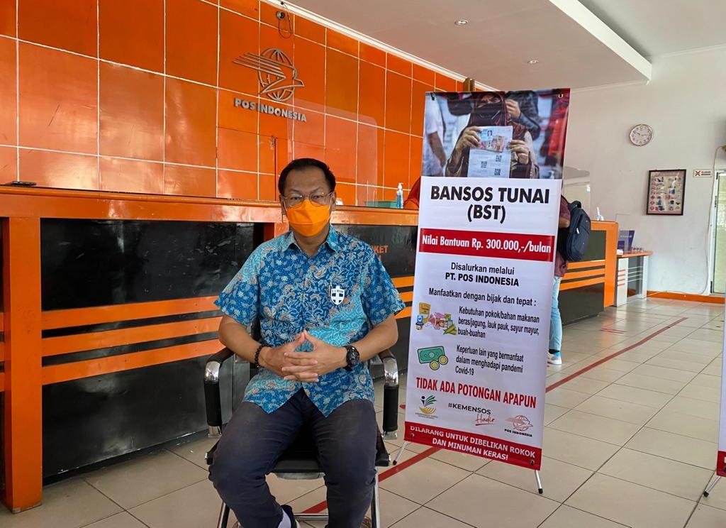 Salurkan BST di Wilayah Kepulauan, Pos Tanjung Pandan Gandeng Komunitas