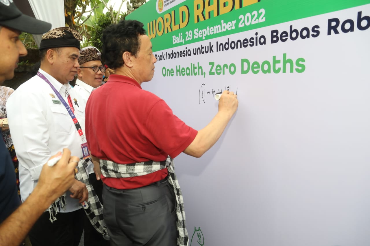 Jelang KTT G20, Kementan Perkuat Pengendalian Rabies di Bali