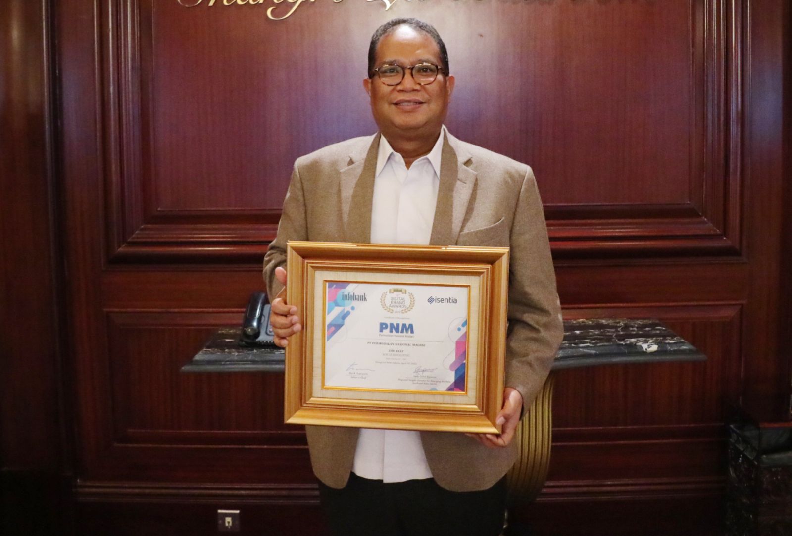 PNM Raih Penghargaan dalam Ajang 12th Infobank Digital Brand Award 2023