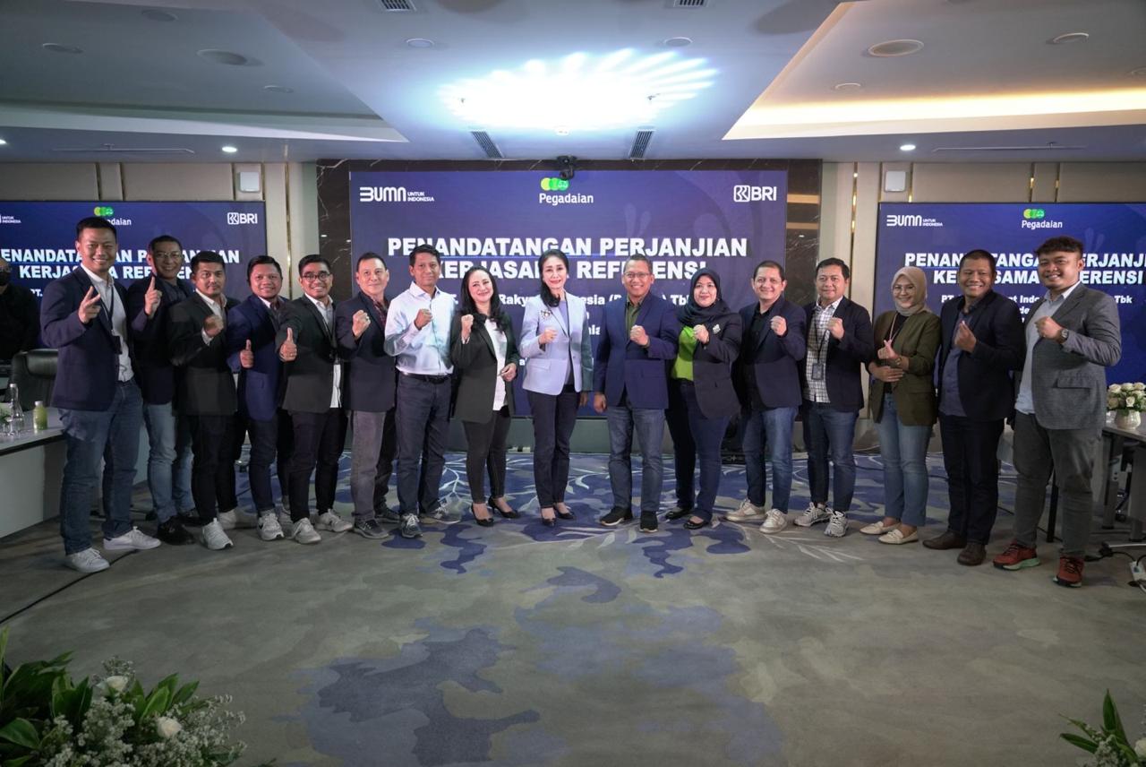 Bidik Nasabah Prioritas, Pegadaian dan BRI Jalin Kerja Sama Tawarkan Produk Unggulan