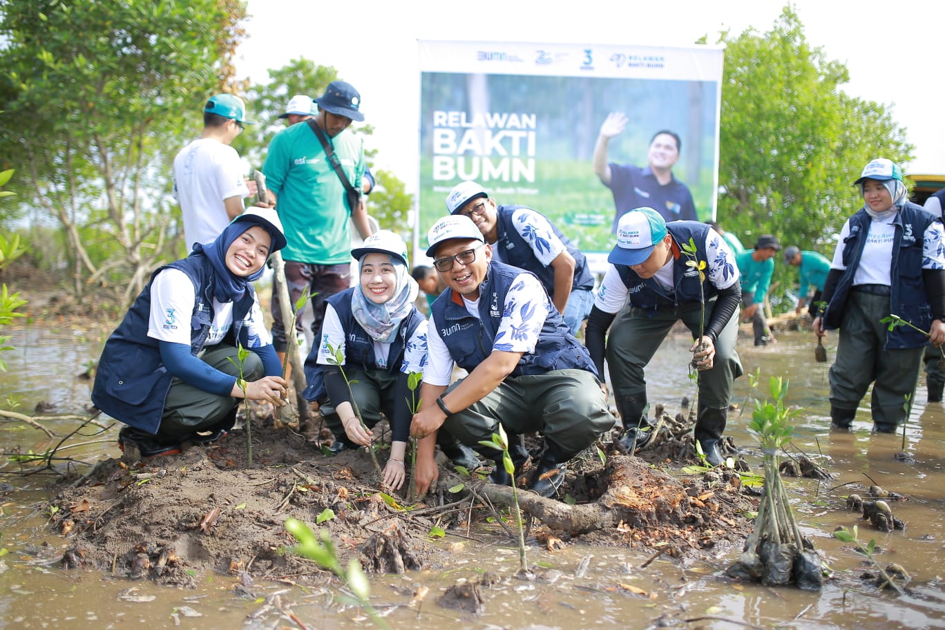 BSI dan Relawan Bakti BUMN Dorong Kualitas Pendidikan hingga Ekonomi Masyarakat Aceh