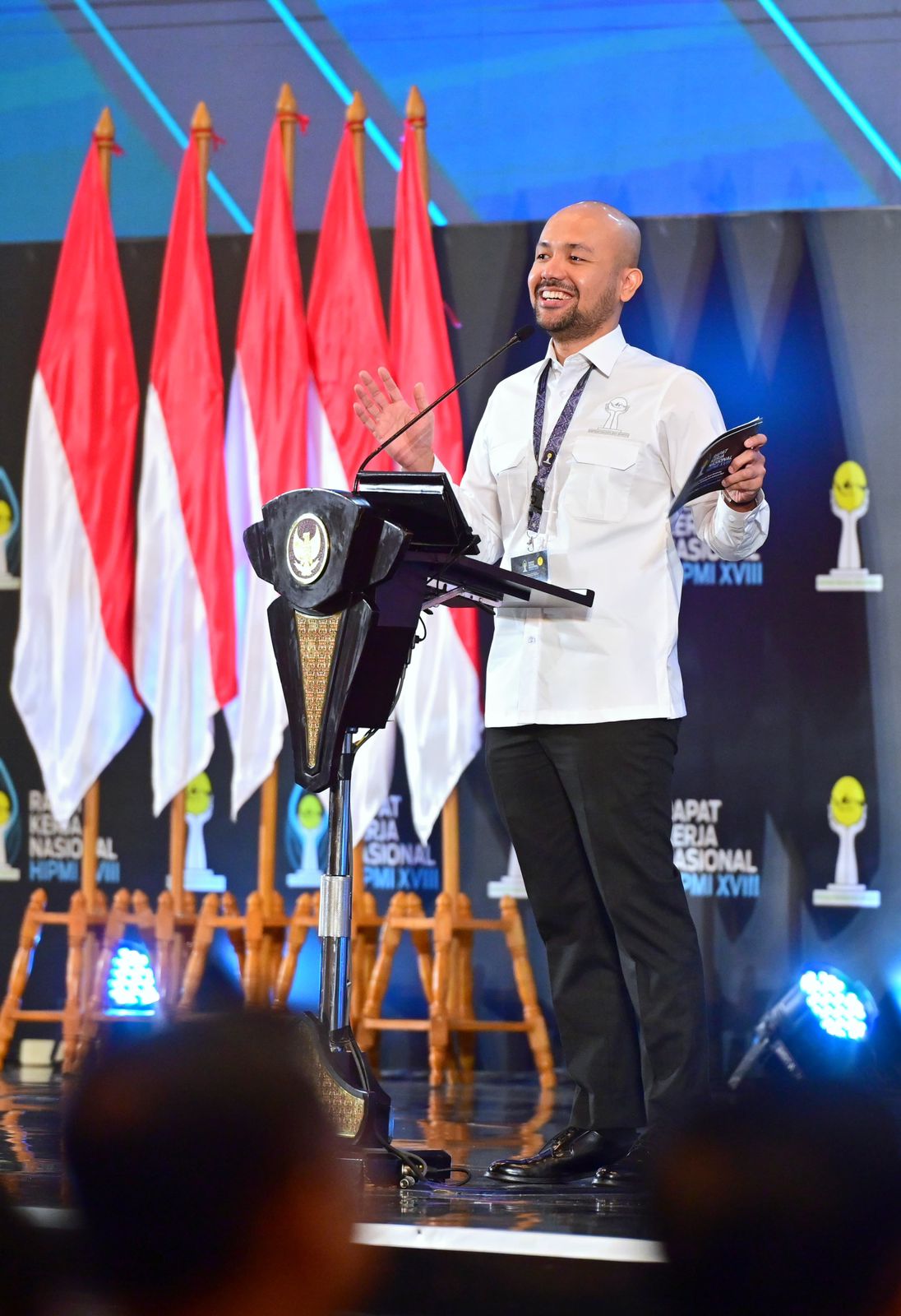 Rakernas ke-XVIII, HIPMI Teken Nota Kesepahaman dengan 3 Kementerian Akselerasi Indonesia Maju 2045