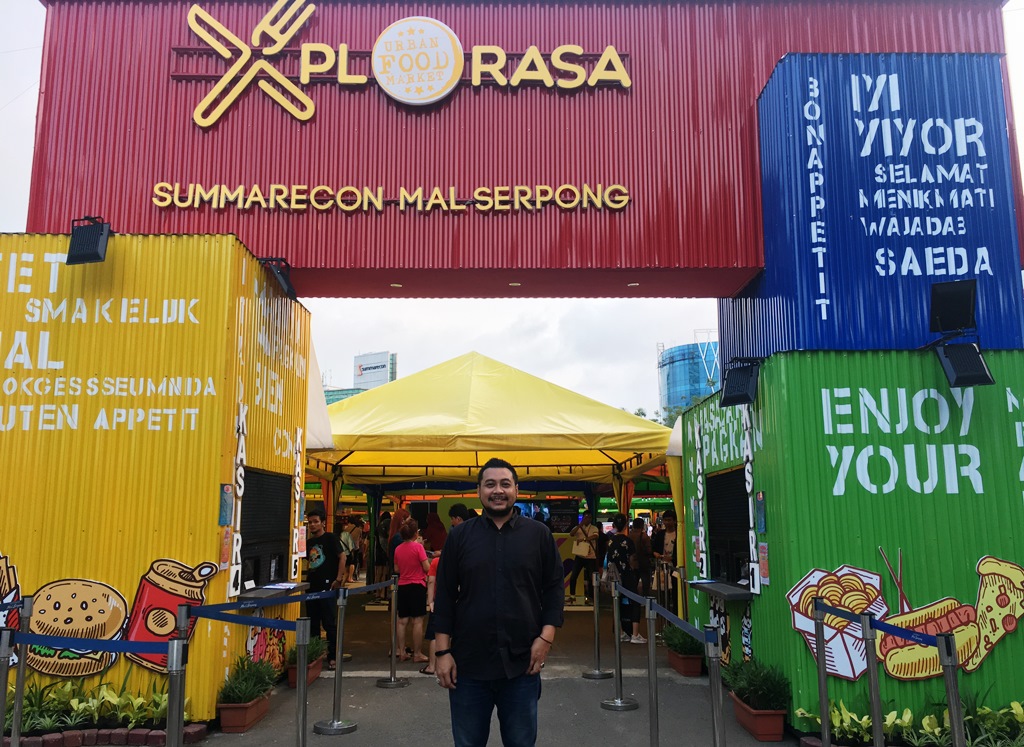 Suasana Night Market ala Bangkok Hadir di XploRasa 2018