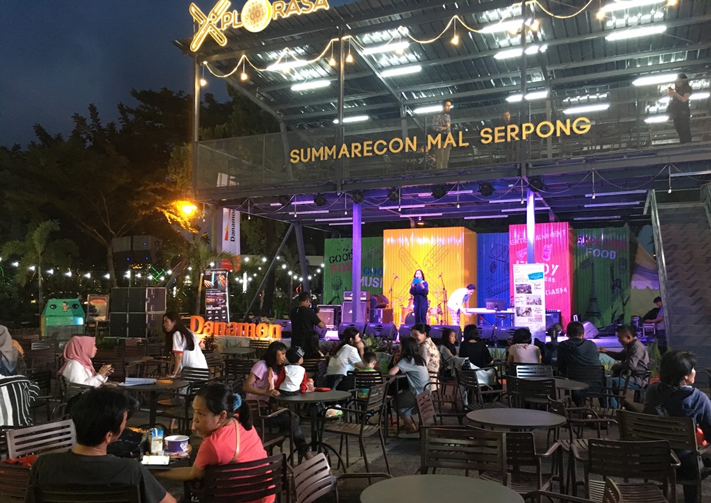 Suasana Night Market ala Bangkok Hadir di XploRasa 2018