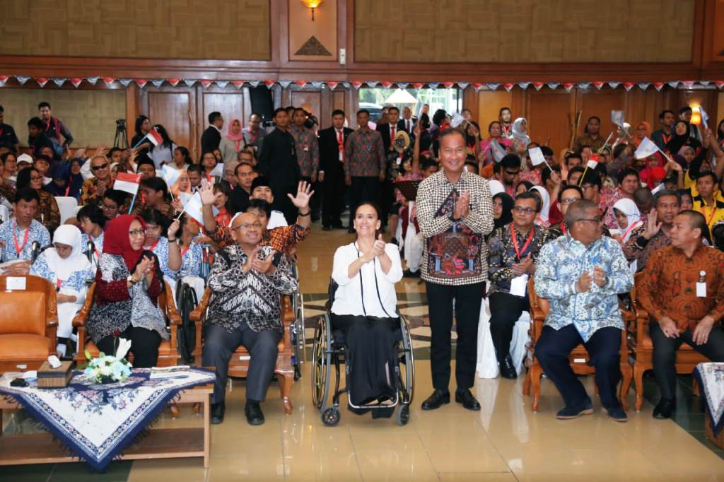 Mensos Pamerkan Sukses Pemerintah Penuhi Hak Penyandang Disabilitas
