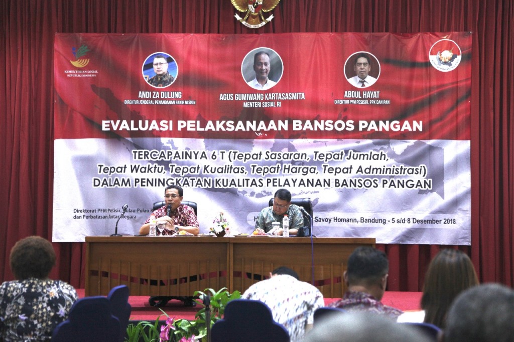 Kemensos Evaluasi Penyaluran Bansos Demi Mewujudkan 6T