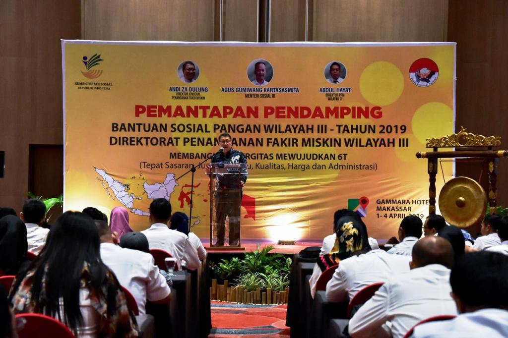 Kemensos Bangun Sinergi Wujudkan 6T dalam Penyaluran Bansos Pangan