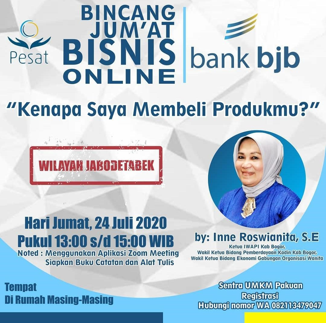 Gratis! Yuk Daftar Pelatihan UMKM Online Bank BJB