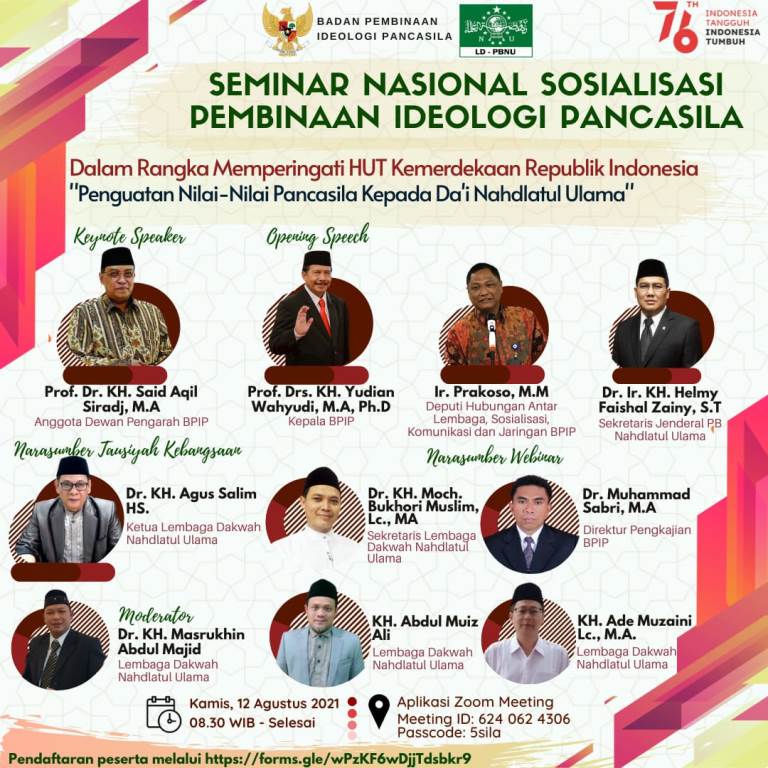 Kepala BPIP Ajak Masyarakat Bersatu Lawan Covid-19