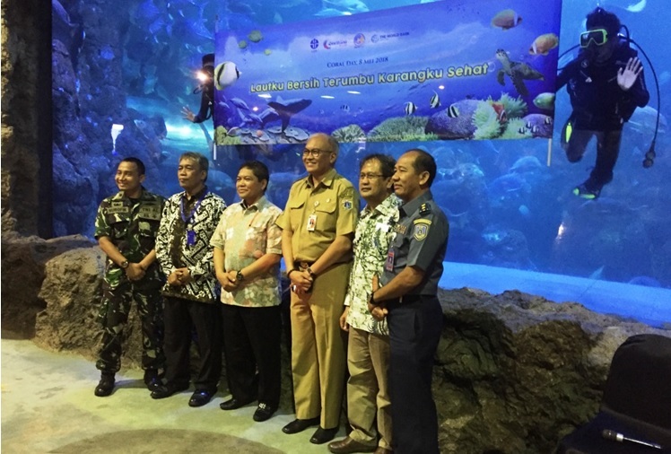 Seaworld Ancol dan LIPI Ajak Siswa Lestarikan Terumbu Karang