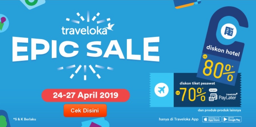 Jangan Sampai Kehabisan, Ini Daftar Promo Menarik dari Traveloka Epic Sale!