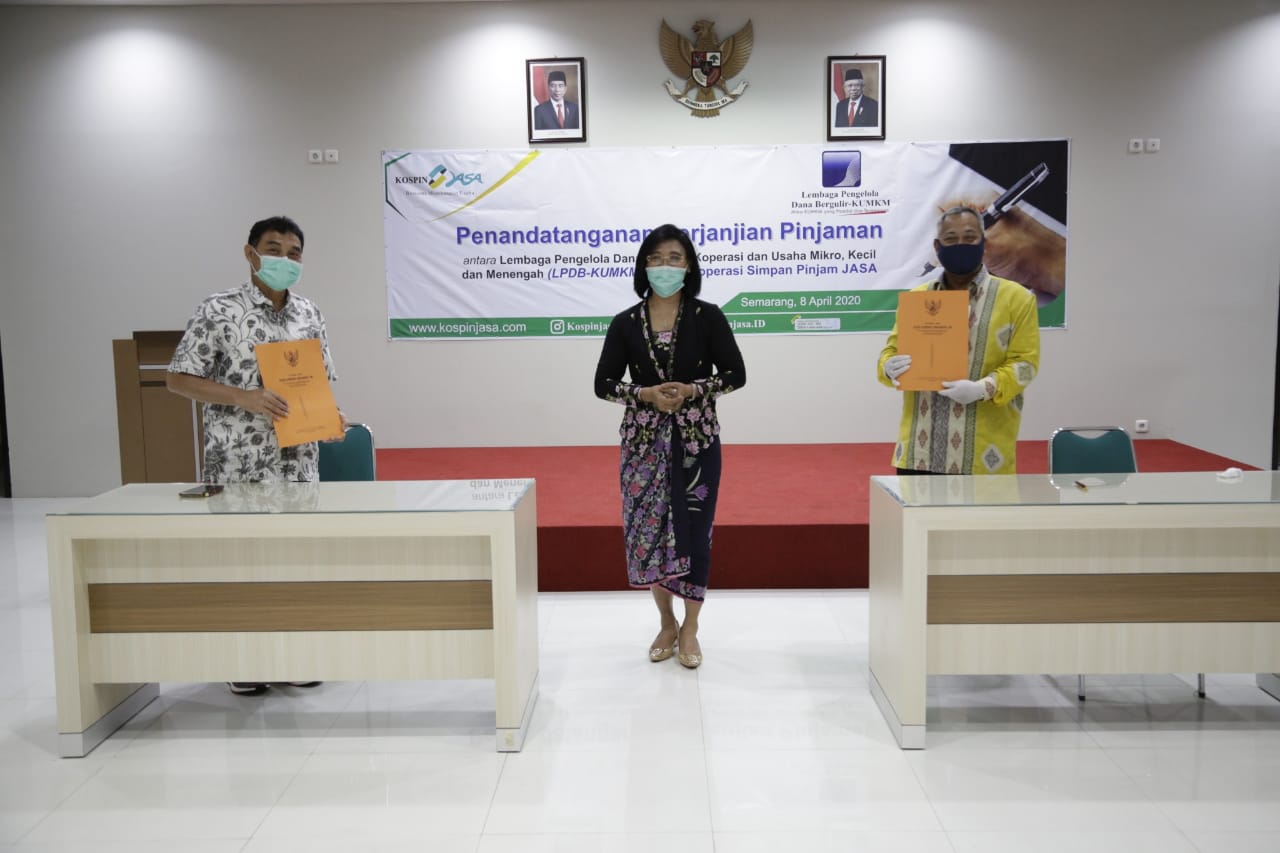 LPDB KUMKM Beri Pinjaman Rp50 Miliar ke Kospin Jasa